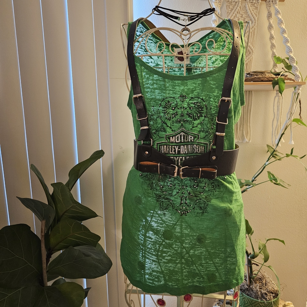Green Harley-Davidson Tank Top